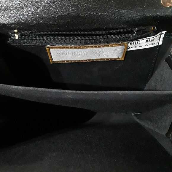 Andrew Geller black mesh evening bag - Picture 4 of 4